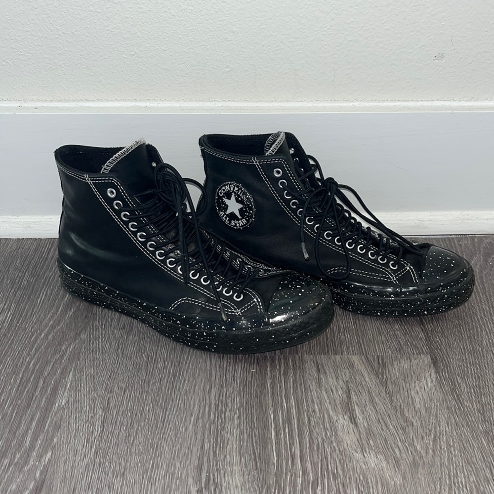 black high top converse